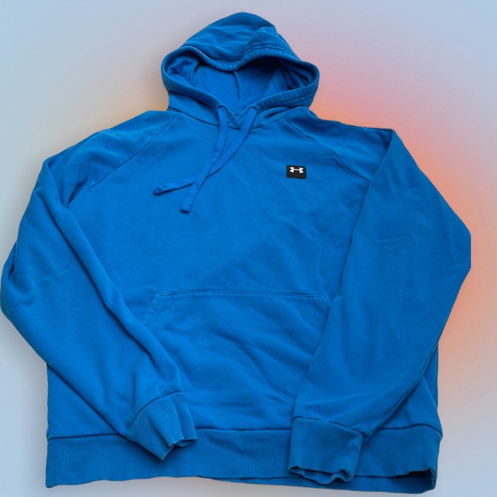Under Armour Royal Blue Hooded Pullover Sweatshirt